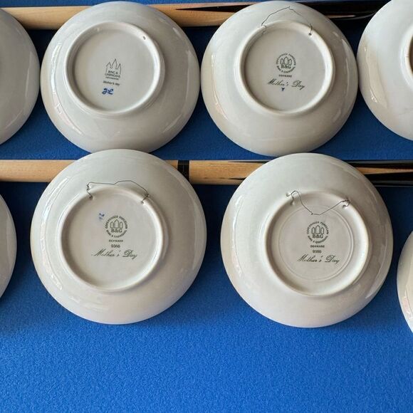 Bing & Grondahl 12 various years Mother's Day Mors Dag  6" wall hanging Plate - Picture 9 of 10